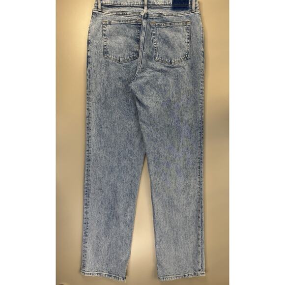 Abercrombie & Fitch Womens The 90s Straight Ultra High Rise 32 Long Medium Wash - Picture 12 of 16